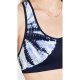 Seamless Racerback Placed Tie-Dye Bra